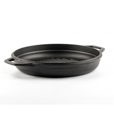 Poêle grill en fonte émaillée Hosse, Black Onyx, Ф22cm - Comparaison de produits