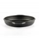 Poêle grill en fonte émaillée Hosse, Black Onyx, Ф22cm | Poêle plate en fonte | Poêle en fonte |