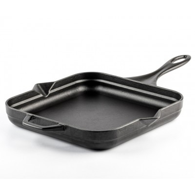 Poêle en fonte émaillée Hosse, Black Onyx, 28x28cm - Comparaison de produits
