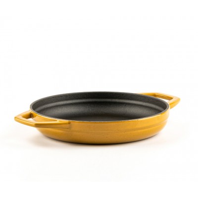 Poêle en fonte avec deux poignées émaillée Hosse, Dijon, Ф19cm - Comparaison de produits