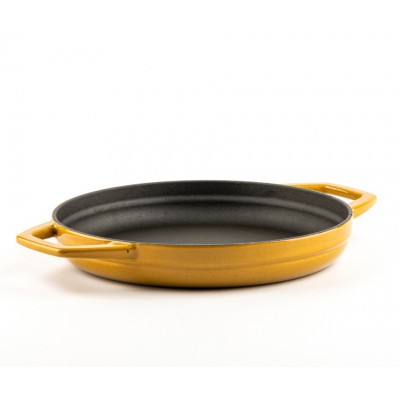 Poêle en fonte avec deux poignées émaillée Hosse, Dijon, Ф22cm - Comparaison de produits