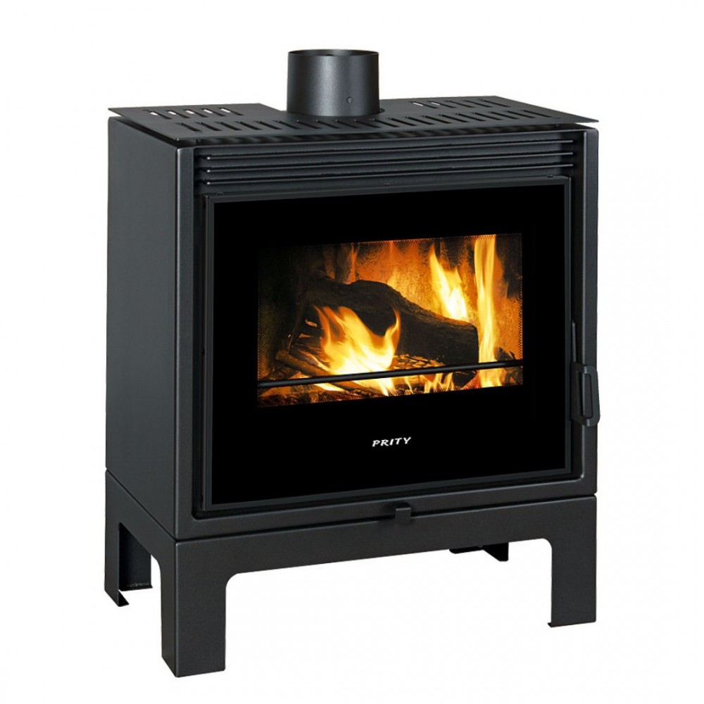 Poêle à bois Prity PM-TV SL, 13kW |  |  |