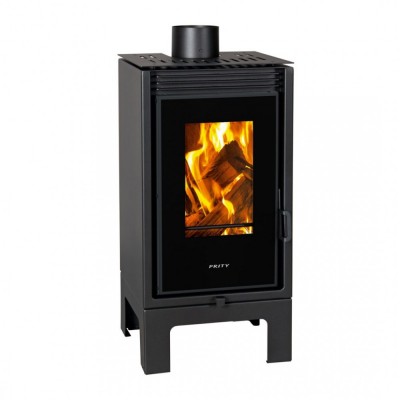 Poêle à bois Prity PMV-TV SL, 11kW - Prity