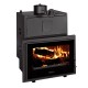 Insert cheminée bouilleur P W28 TV, 28.2kw | Insert cheminées bouilleur | Insert cheminées |