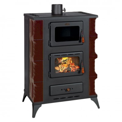 Poêle à bois avec four Prity F RK Maro 12.1kW, Log - Comparaison de produits