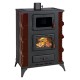 Poêle à bois avec four Prity F RK Maro 12.1kW, Log | Poêles à bois avec four | Poêles à bois |