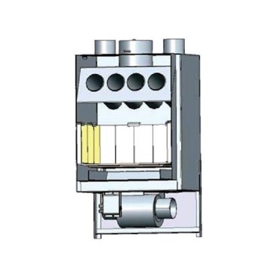 Insert cheminée Prity C2F, 21kW - Insert cheminées