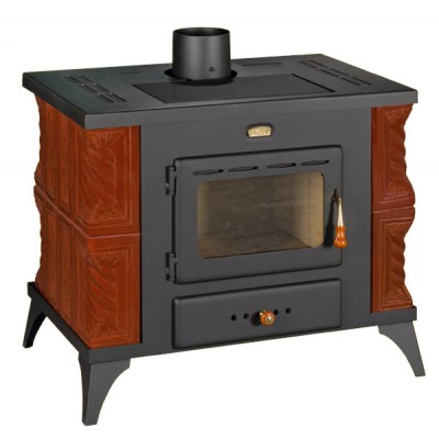 Cuisinière à bois Prity K1 RK Marron 9kW - Comparaison de produits