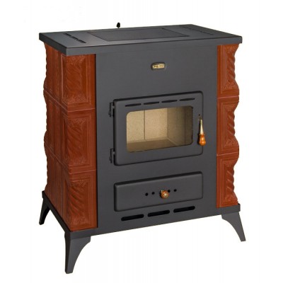 Poêle à bois Prity K2 RK Marron 10kW - Comparaison de produits