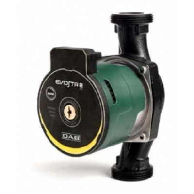 Pompe de circulation pour panneaux solaires DAB EVOSTA2 20-75/130 SOL (1") M230/50-60, hauteur manométrique 7,3 m, débit 4 m³/h, puissance 47 W - Pompe a eau