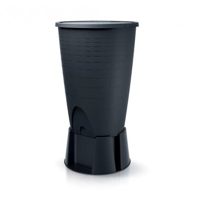 Réservoir d'eau de pluie Prosperplast Peruno Set, 260l, Anthracite - Réservoirs d'eau de pluie