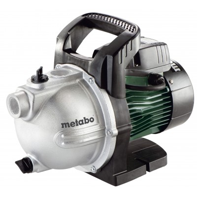 Pompe de jardin pour eau claire Metabo P 2000 G, 1" – puissance 450 W, débit 2000 l/h, hauteur manométrique 30 m - Pompe a eau