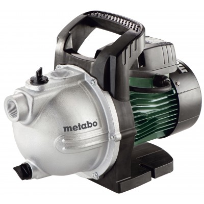 Pompe de jardin pour eau claire Metabo P 3300 G, 1" – puissance 900 W, débit 3300 l/h, pression 4.5 bar - Pompe a eau