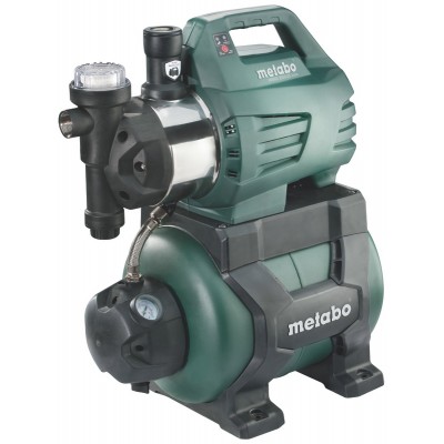 Pompe hydrophore monophasée METABO HWWI 3500/25 INOX – puissance 1100 W, débit 3500 l/h, capacité du réservoir 24 L, hauteur manométrique 45 m - Rechercher