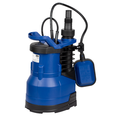 Pompe de drainage submersible pour eaux claires Gmax avec flotteur externe – débit 9 m³/h, puissance 0,4 kW, hauteur manométrique 8 m - Rechercher