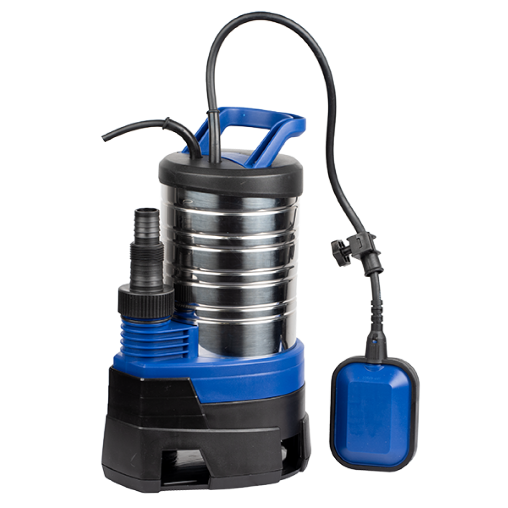 Pompe de drainage pour eaux usées Gmax avec flotteur externe et corps en acier inoxydable – débit 13,5 m³/h, puissance 0,75 kW, hauteur de refoulement 8 m | Pompes a eau electrique | Pompe a eau |