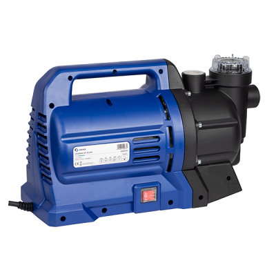 Pompe à eau auto-amorçante Gmax JGP avec filtre intégré – débit 4,2 m³/h, puissance 1,1 kW, hauteur manométrique 45 m - Rechercher