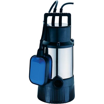 Pompe de drainage submersible pour eaux claires Gmax avec flotteur externe – débit 12,5 m³/h, puissance 0,8 kW, hauteur manométrique 8 m - Rechercher