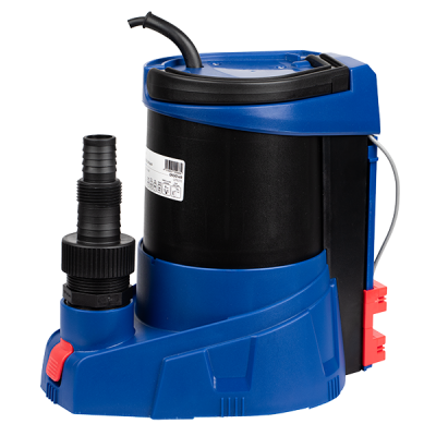 Pompe de drainage pour eaux claires Gmax à faible niveau d'aspiration et flotteur intégré – débit 12,5 m³/h, puissance 0,75 kW, hauteur manométrique 8,5 m - Gmax