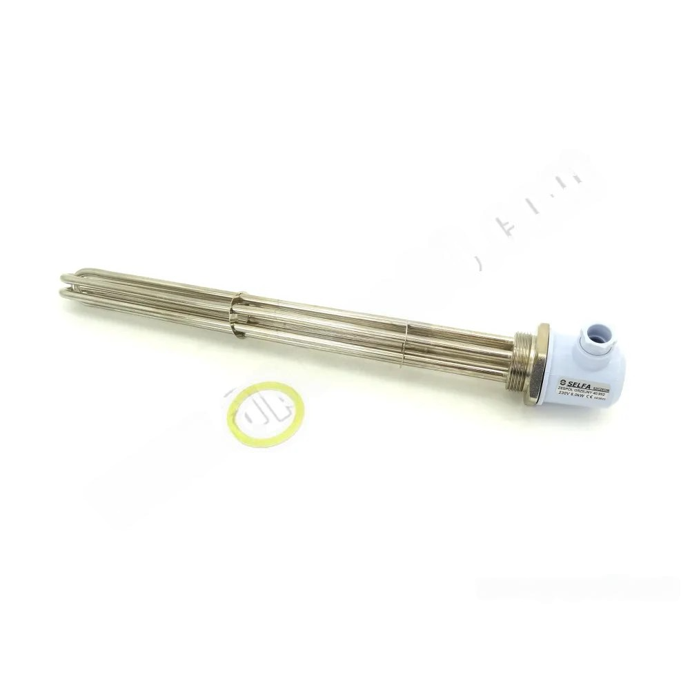 Résistance chauffe-eau pour chaudière électrique - 6000W, filetage 1 1/2'', avec joint | Résistances chauffe-eau |  |