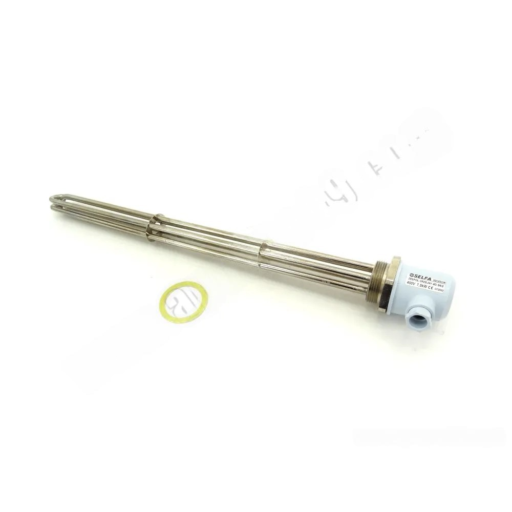 Résistance chauffe-eau pour chaudière électrique - 7500W, filetage 1 1/2'', avec joint | Résistances chauffe-eau |  |