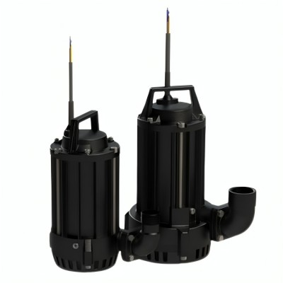 Pompe de drainage submersible pour eaux usées Franklin FDP-52-4.1T – hauteur manométrique 23.3 m, débit 25.2 m³/h, puissance 4.1 kW - Franklin Electric