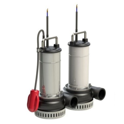 Pompe de drainage submersible pour eaux usées Franklin FDR-52-1.4 – hauteur manométrique 17.7 m, débit 36 m³/h, puissance 1.8 kW - Franklin Electric