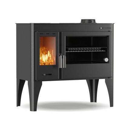 Cuisinière à bois Balkan Energy ATS ΜΑSΙΝΑ PLUS 500, 11.2kW - Poêles à bois