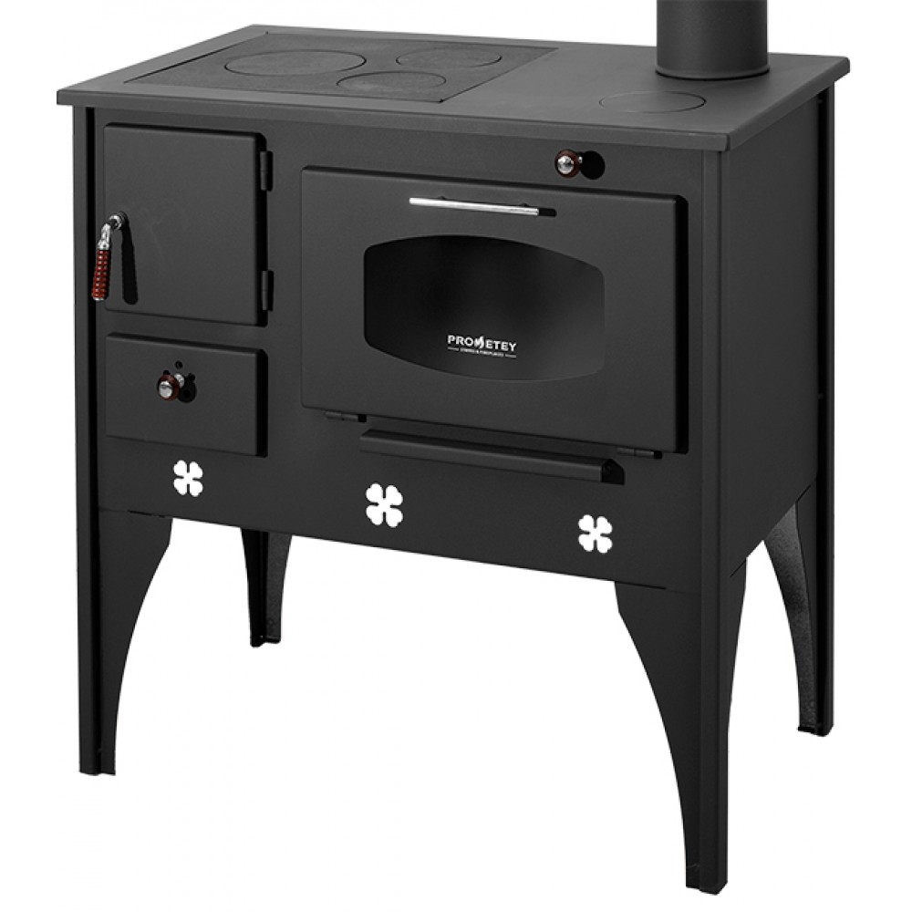 Cuisinière à bois Prometey NAR Type B, 7kW | Poêles à bois avec four | Poêles à bois |