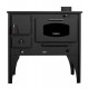 Cuisinière à bois Prometey NAR Type B, 7kW | Poêles à bois avec four | Poêles à bois |