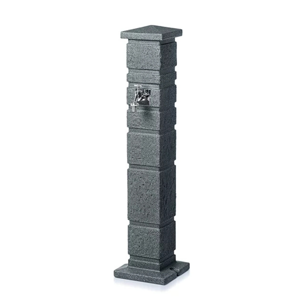 Fontaine de jardin Romana Prosperplast effet pierre, anthracite | Fontaines de jardin |  |