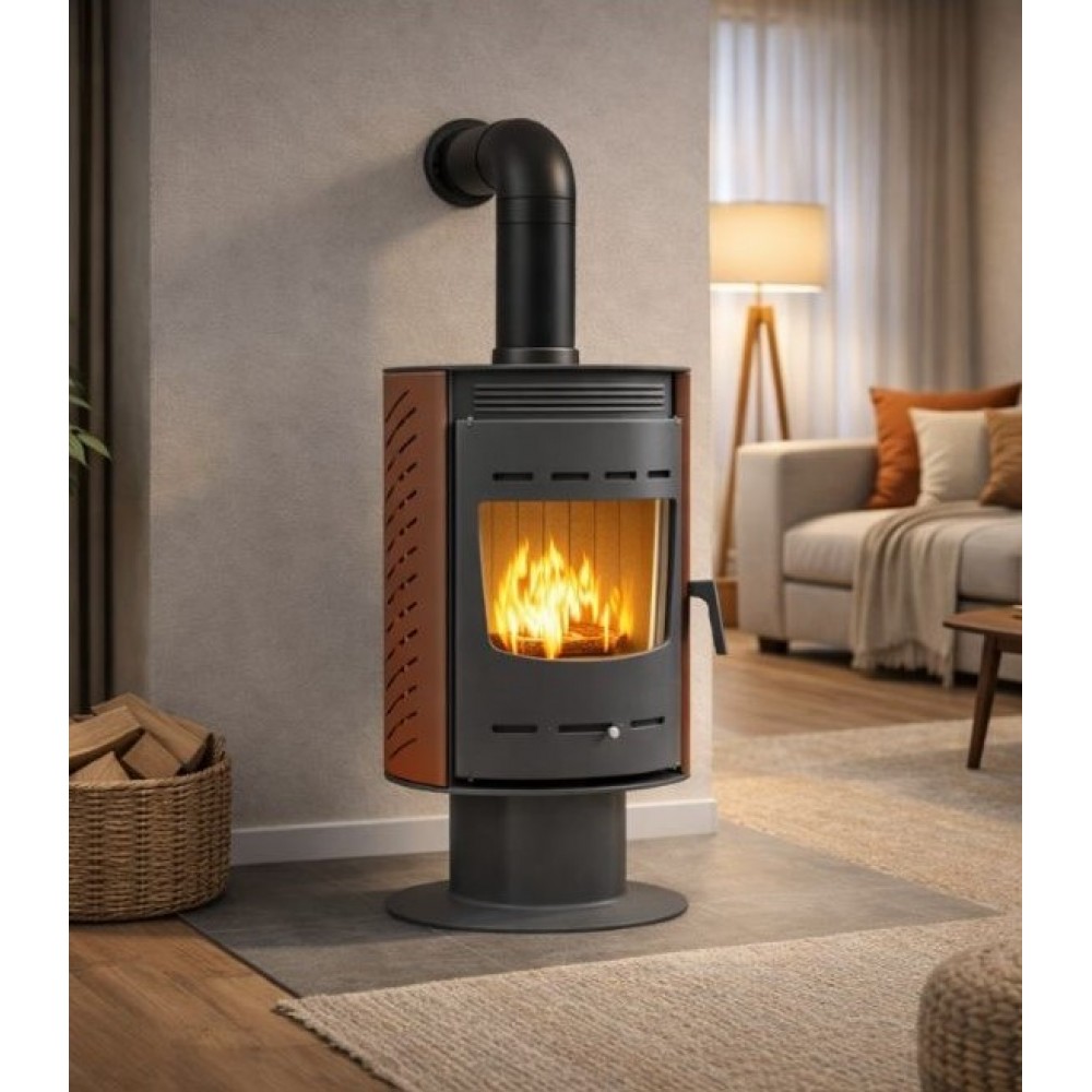 Poêle à bois Balkan Energy ATS ZERO AERO, 16.92kW | Poêles à bois |  |