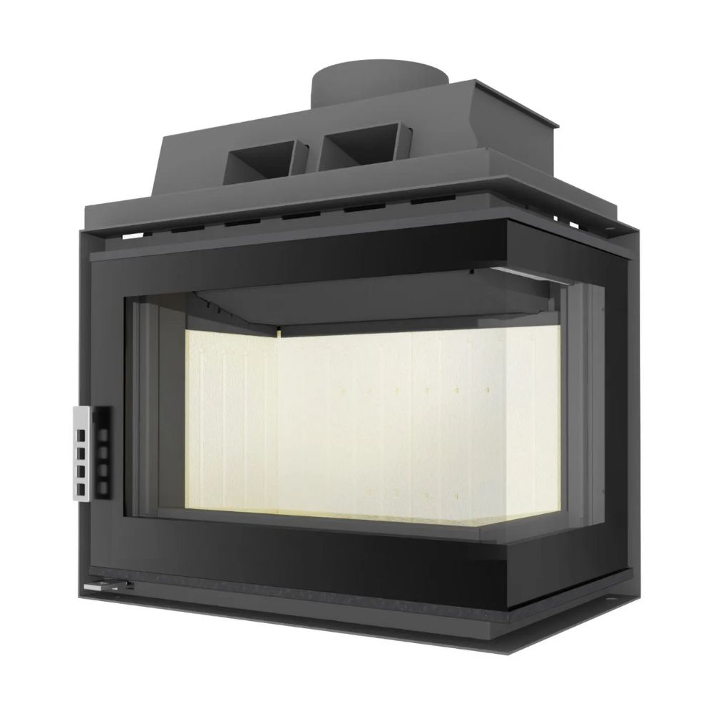 Cheminée à bois UNIFLAM 600 DURO S avec arrivée d’air, côté droit, 11 kW | Insert Cheminées à bois | Insert cheminées |