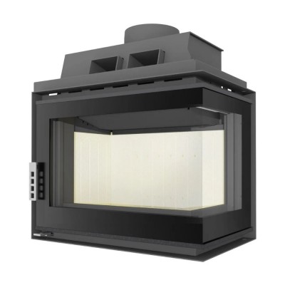 Cheminée à bois UNIFLAM 600 DURO S avec arrivée d’air, côté droit, 11 kW - Comparaison de produits