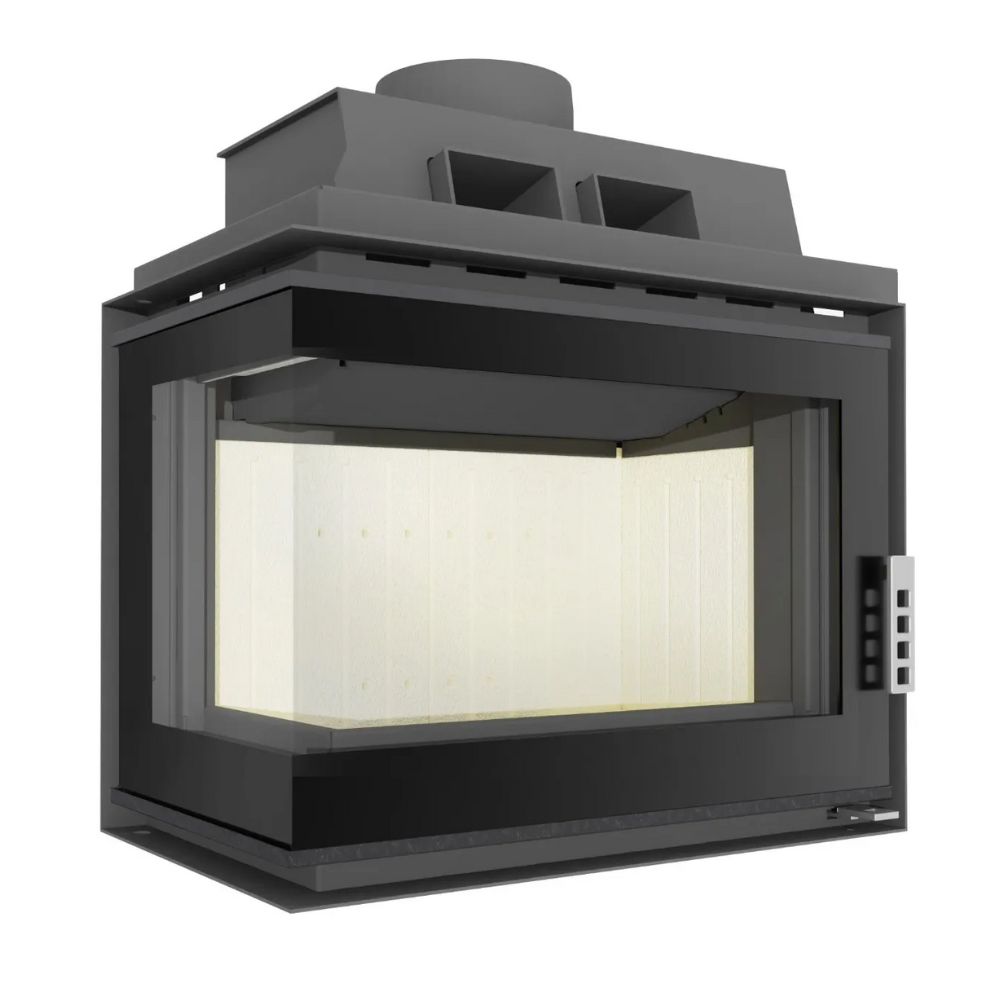 Cheminée à bois UNIFLAM 600 DURO S avec arrivée d’air, côté gauche, 11 kW | Insert Cheminées à bois | Insert cheminées |