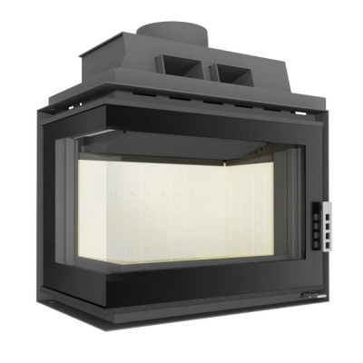 Cheminée à bois UNIFLAM 600 DURO S avec arrivée d’air, côté gauche, 11 kW - Comparaison de produits
