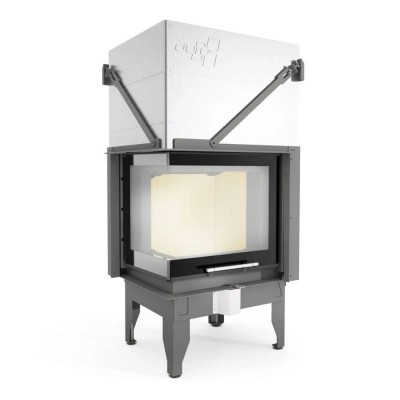 Cheminée à bois UNIFLAM 660 DURO avec conduits d’air et arrivée d’air, côté gauche, 10,25 kW - Comparaison de produits