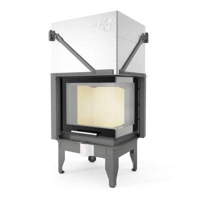 Cheminée à bois UNIFLAM 660 DURO avec conduits d’air et arrivée d’air, côté droit, 10,25 kW - Comparaison de produits