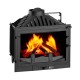Cheminée à bois UNIFLAM 700 STANDARD ECO avec registre, 10 kW | Insert Cheminées à bois | Insert cheminées |