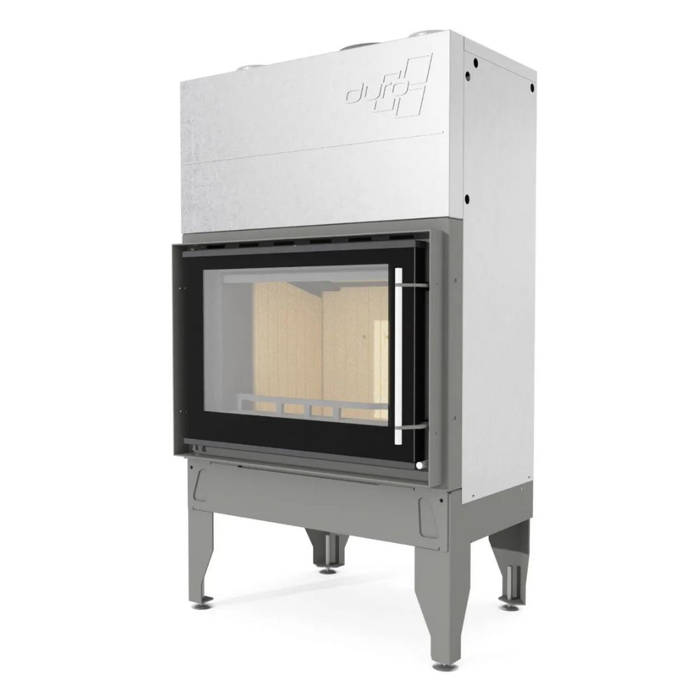 Cheminée à bois UNIFLAM 760 DURO avec conduits d’air et arrivée d’air, 11 kW | Insert Cheminées à bois | Insert cheminées |
