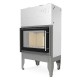 Cheminée à bois UNIFLAM 760 DURO avec conduits d’air et arrivée d’air, 11 kW | Insert Cheminées à bois | Insert cheminées |