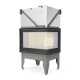 Cheminée à bois UNIFLAM 760 DURO avec conduits d’air et arrivée d’air, côté droit, 10,8 kW | Insert Cheminées à bois | Insert cheminées |