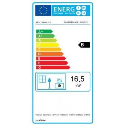 Cheminée à gaz Balkan Energy GAS TUNNEL 200, 17kW - Comparaison de produits