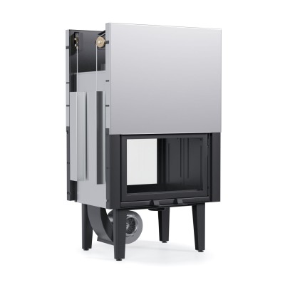 Cheminée à bois Balkan Energy ATS TUNNEL AIR 800, avec des conduits d'air, 16.1kW - Insert cheminées