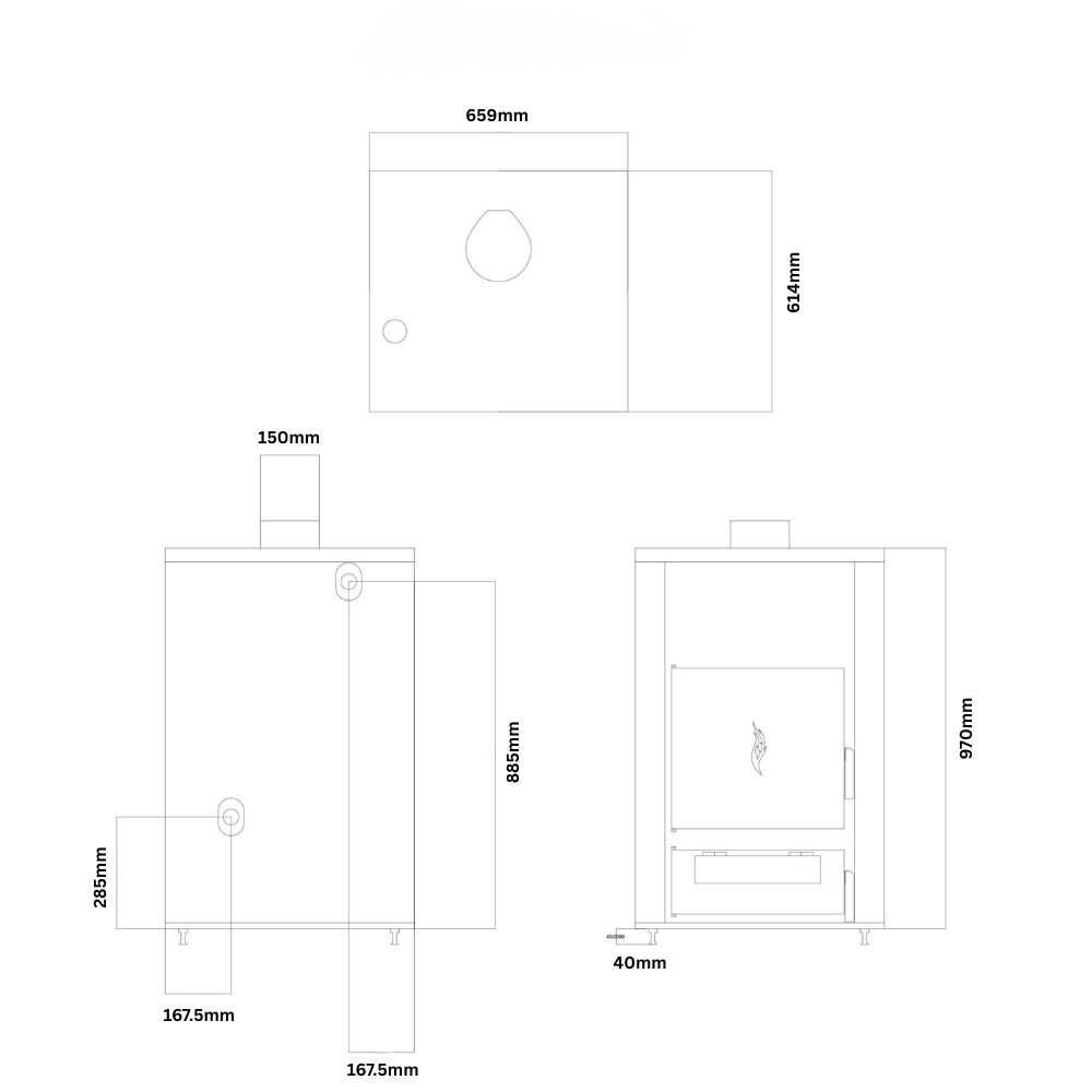 Chaudière à bois Balkan Energy ATS HYDRO, 31 kW | Chaudières à bois |  |