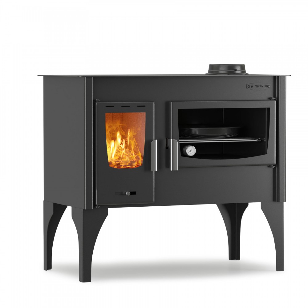 Cuisinière à bois Balkan Energy ATS ΜΑSΙΝΑ VERGINA, 10.2kW | Poêles à bois avec four | Poêles à bois |