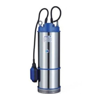 Pompe submersible multistage avec flotteur externe Electromash QDS90-4S – puissance 1.1 kW, hauteur manométrique 43 m, débit 5400 l/h, adaptée pour puits et autres applications - Electromash