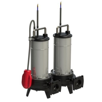 Pompe submersible pour eaux usées Franklin 40 FGR-52 – hauteur manométrique 21 m, débit 12.6 m³/h, puissance 1.1 kW - Franklin Electric