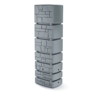 Réservoir d'eau de pluie Prosperplast Arves Tower Stone, 350L, Gris - Réservoirs d'eau de pluie