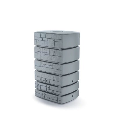 Réservoir d'eau de pluie Prosperplast Arves Tower Stone , 500L, Gris - Réservoirs d'eau de pluie